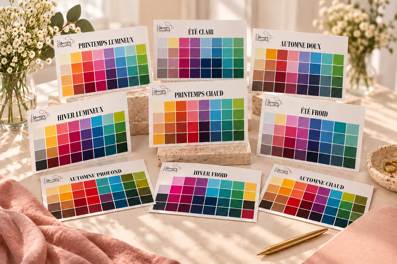 Palettes de couleurs